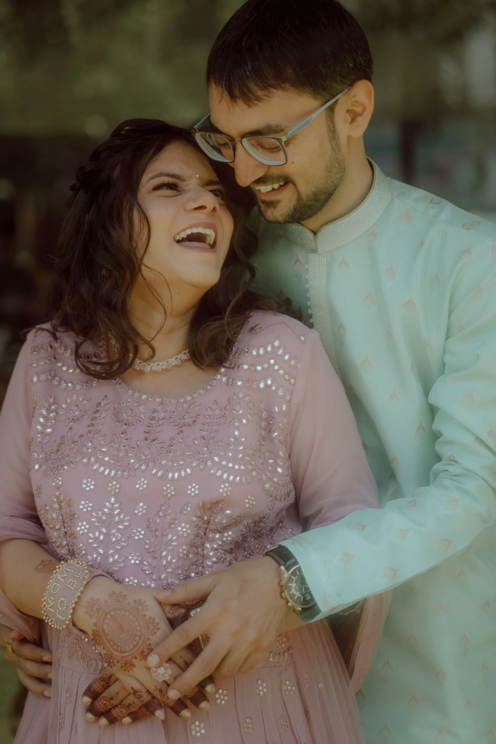 Mother-to-be at baby shower