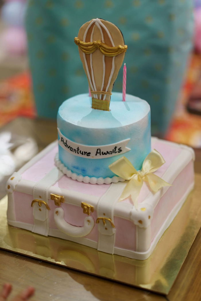 Candid baby shower celebration