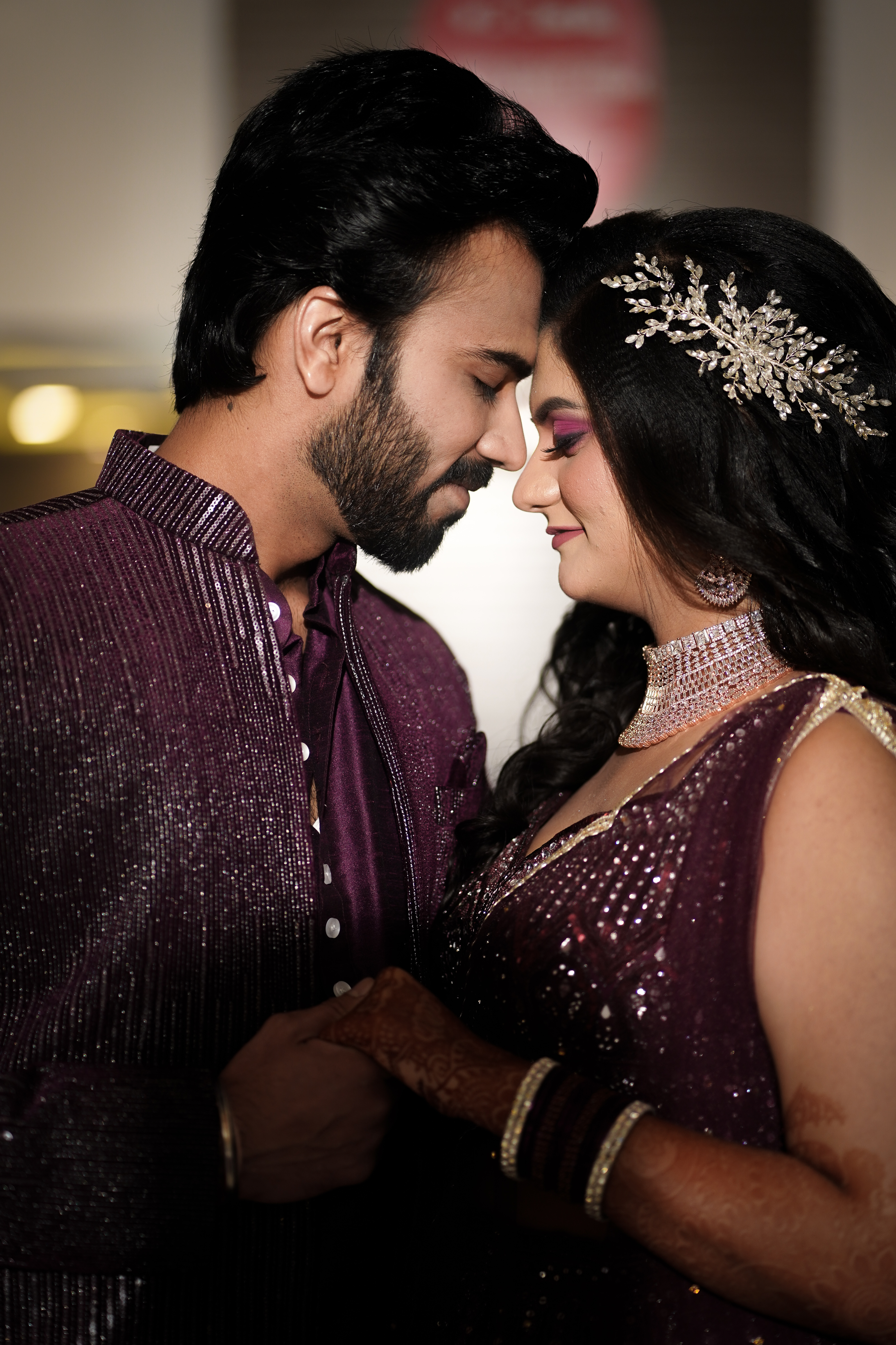 Joyful engagement photography